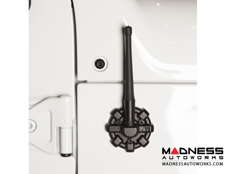 Jeep Wrangler JL Elite Antenna Base - Black